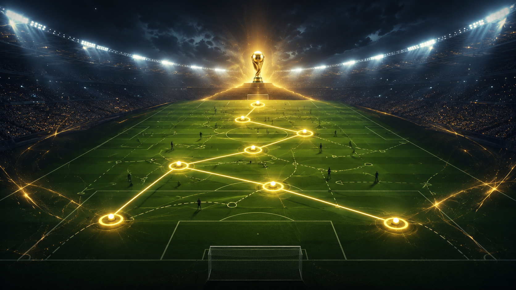 7-0 game night football stadium with playable roster positions